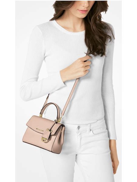 michael kors ava extra small crossbody bag- soft pink|MICHAEL Michael Kors Women's Ava Cross Body Bag, Soft .